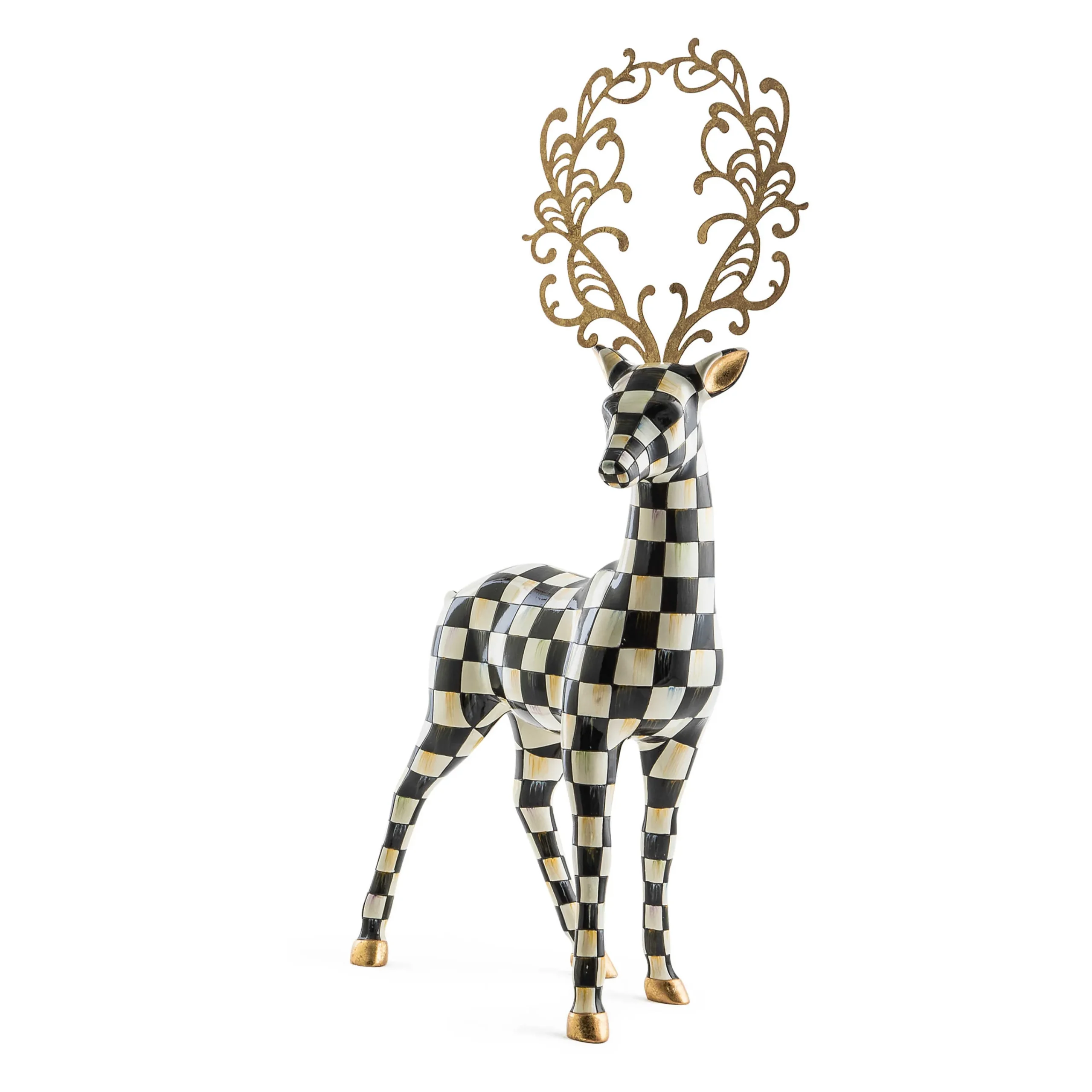MacKenzie-Childs Holiday|Room Accents<Glam Up Standing Deer