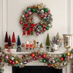MacKenzie-Childs Holiday|Room Accents<Granny Kitsch Santa and Company