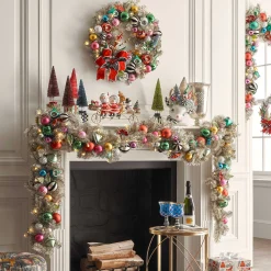 MacKenzie-Childs Holiday|Room Accents<Granny Kitsch Santa and Company