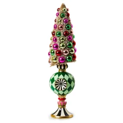 MacKenzie-Childs Room Accents<Granny Kitsch Small Bottle Brush Pedestal Tree