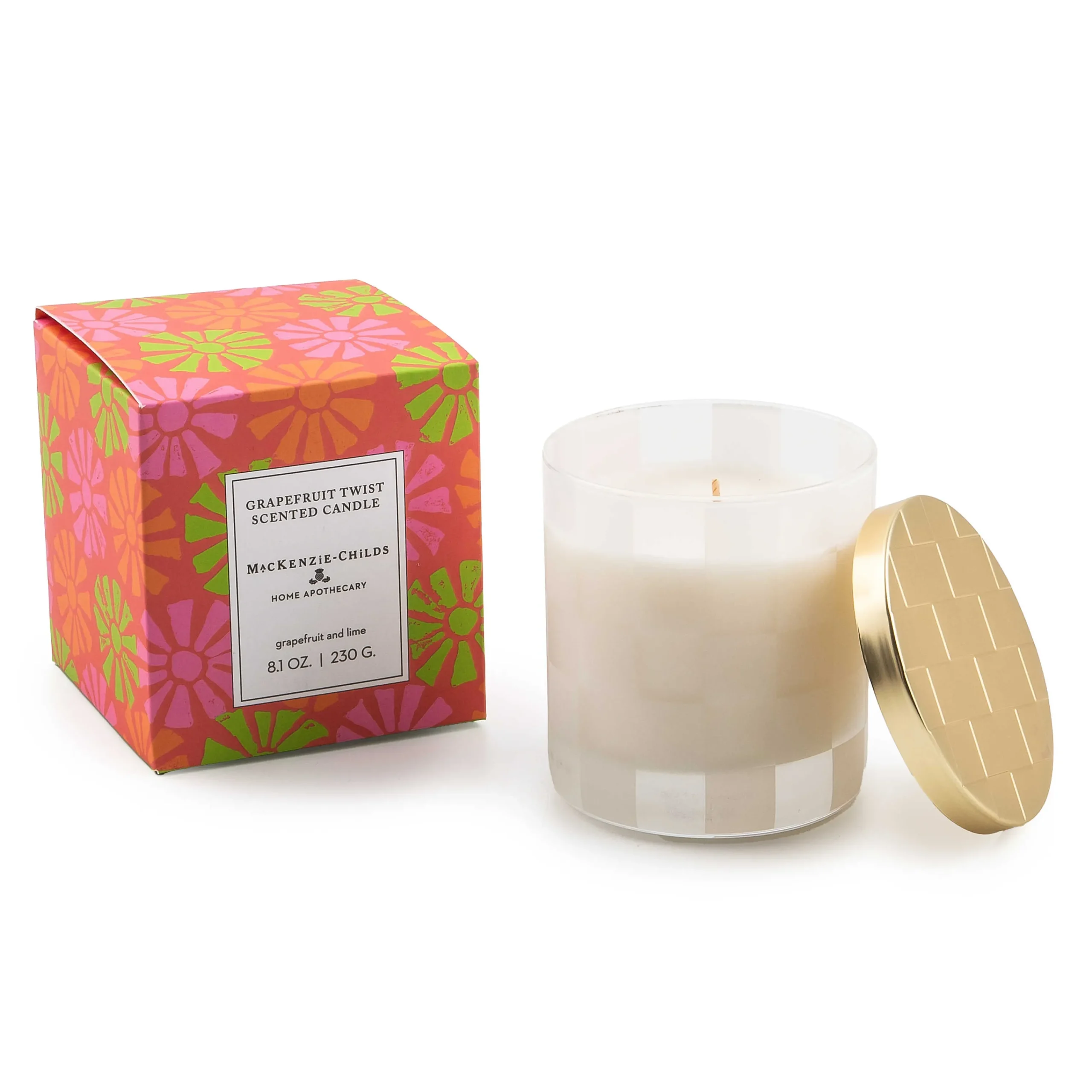 MacKenzie-Childs Candles & Fragrances|Bath & Bath Accessories<Grapefruit Twist 8 oz. Candle