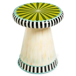 MacKenzie-Childs Outdoor|Spring<Green Large Outdoor Toadstool