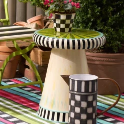 MacKenzie-Childs Outdoor|Spring<Green Large Outdoor Toadstool
