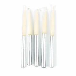 MacKenzie-Childs Holiday|Candles & Fragrances<Hanukkah Silver Candle Set