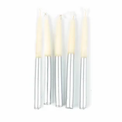MacKenzie-Childs Holiday|Candles & Fragrances<Hanukkah Silver Candle Set