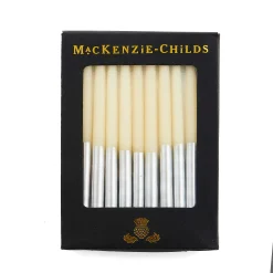 MacKenzie-Childs Holiday|Candles & Fragrances<Hanukkah Silver Candle Set