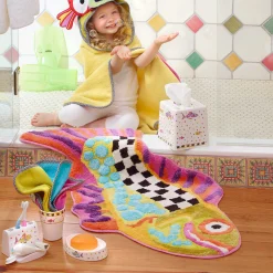 MacKenzie-Childs Bath & Bath Accessories|Room Accents<Happy Fish Bath Rug