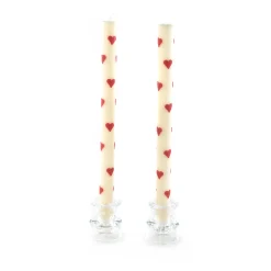MacKenzie-Childs Candles & Fragrances|Table Accessories<Heart Dinner Candles, Set of 2