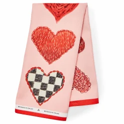 MacKenzie-Childs Kitchen & Table Linens<Heart Dish Towel
