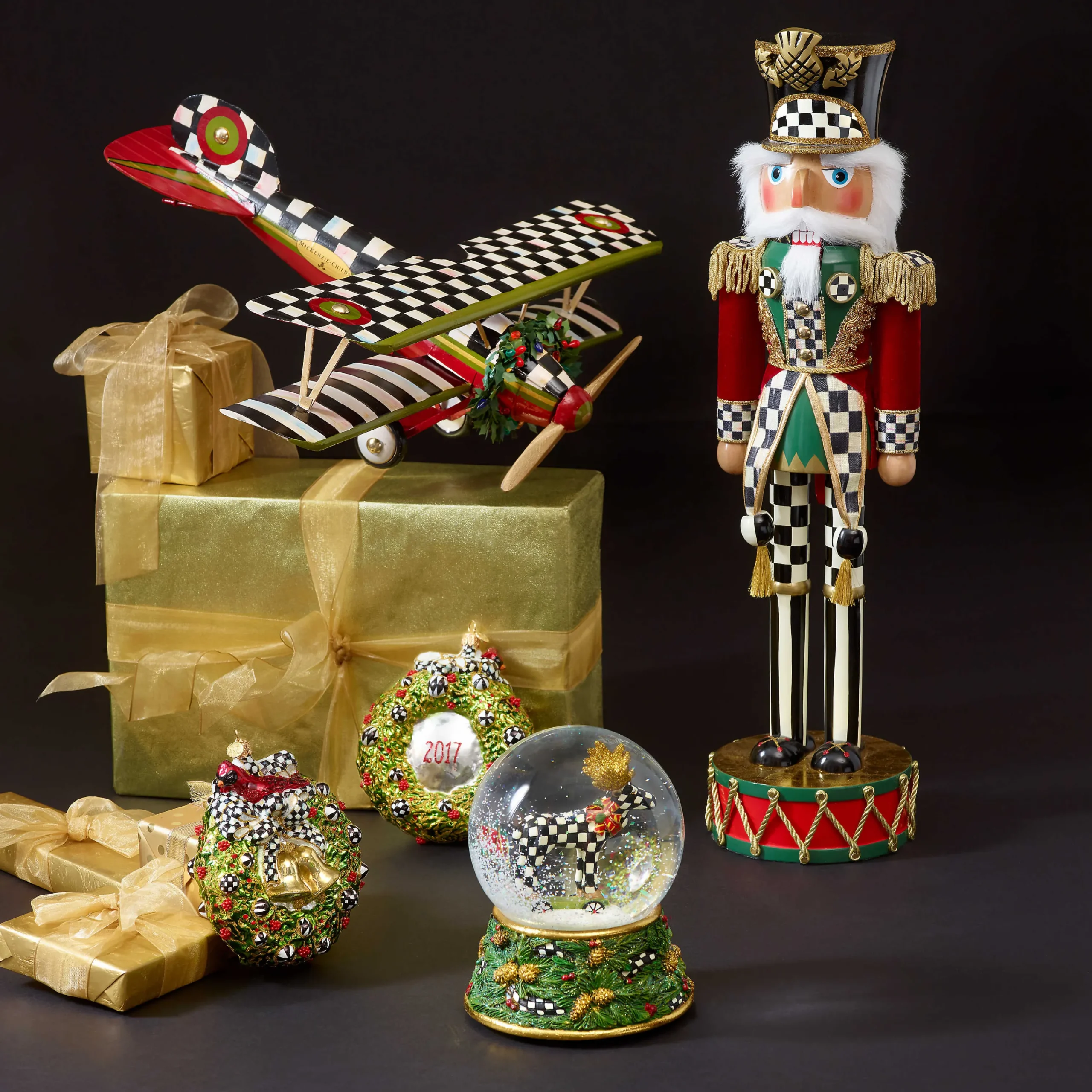 MacKenzie-Childs Holiday|Room Accents<Highland Nutcracker
