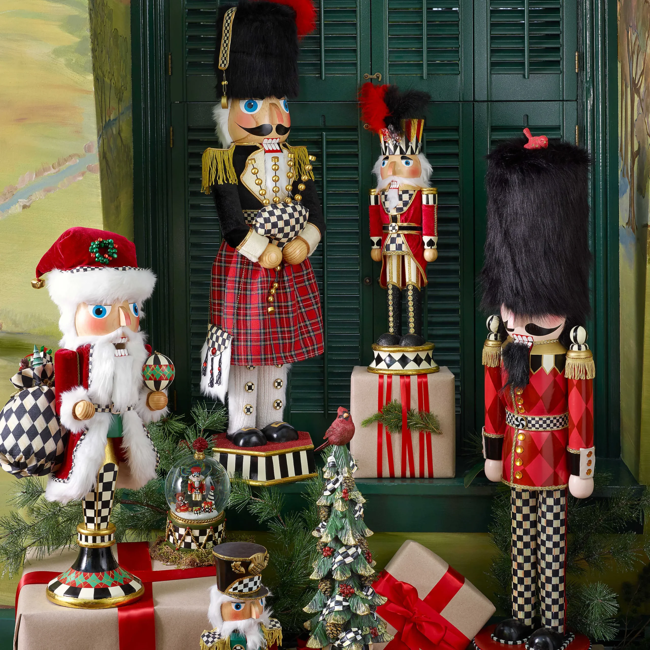 MacKenzie-Childs Holiday|Room Accents<Highland Nutcracker