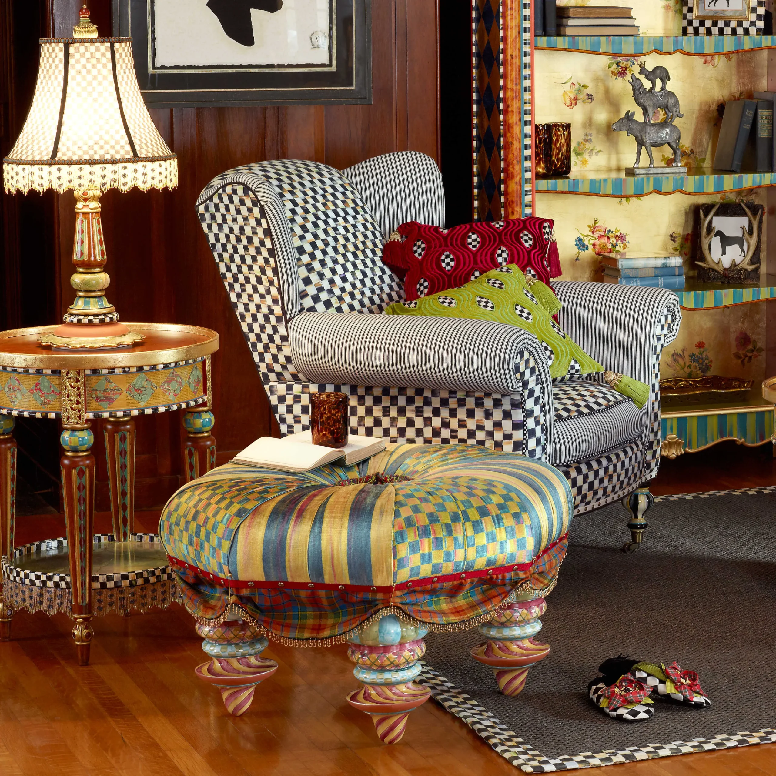 MacKenzie-Childs Room Accents|Lighting<Highland Table Lamp