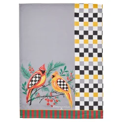 MacKenzie-Childs Holiday|Kitchen & Table Linens<Holiday Cardinal Dish Towel