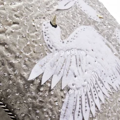 MacKenzie-Childs Pillows, Throws, & Cushions<Holiday Swan Throw Pillow