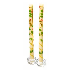 MacKenzie-Childs Holiday|Candles & Fragrances<Holly Dinner Candles, Set of 2