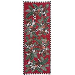MacKenzie-Childs Holiday|Table Accessories<Holly Holiday Beaded Runner