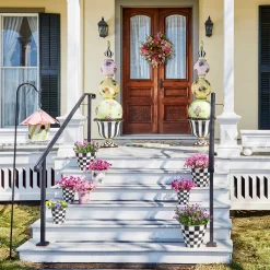 MacKenzie-Childs Spring|Outdoor<Hollyhock Birdhouse
