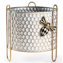 MacKenzie-Childs Spring|Greenery & Florals<Honeycomb Large Tin Planter