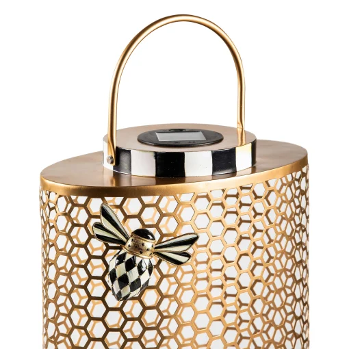 MacKenzie-Childs Spring|The Fall Shop<Honeycomb Large Tin Solar Lantern