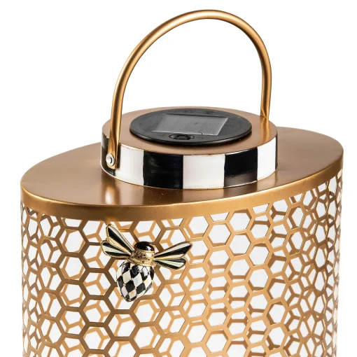 MacKenzie-Childs Spring|The Fall Shop<Honeycomb Small Tin Solar Lantern