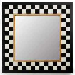 MacKenzie-Childs Room Accents<Hopscotch Check Square Wall Mirror