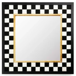 MacKenzie-Childs Room Accents<Hopscotch Check Square Wall Mirror