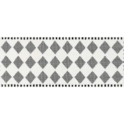 MacKenzie-Childs Rugs<Houndstooth Check Diamond 2'6 x 8' Runner