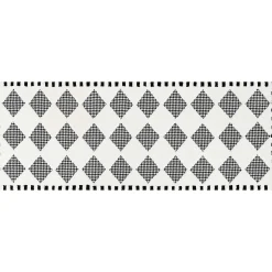 MacKenzie-Childs Rugs<Houndstooth Check Diamond 2'6 x 8' Runner