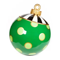 MacKenzie-Childs Holiday|Outdoor<Jolly Dot Outdoor Ornament