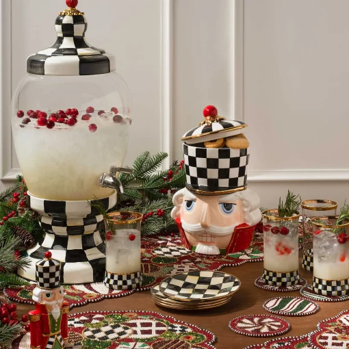 MacKenzie-Childs Holiday|Table Accessories<Jolly Ornaments Beaded Table Runner