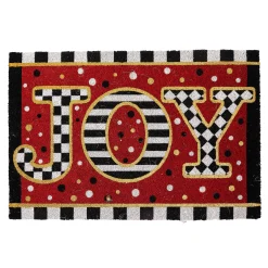 MacKenzie-Childs Holiday|Rugs<Joy Entrance Mat