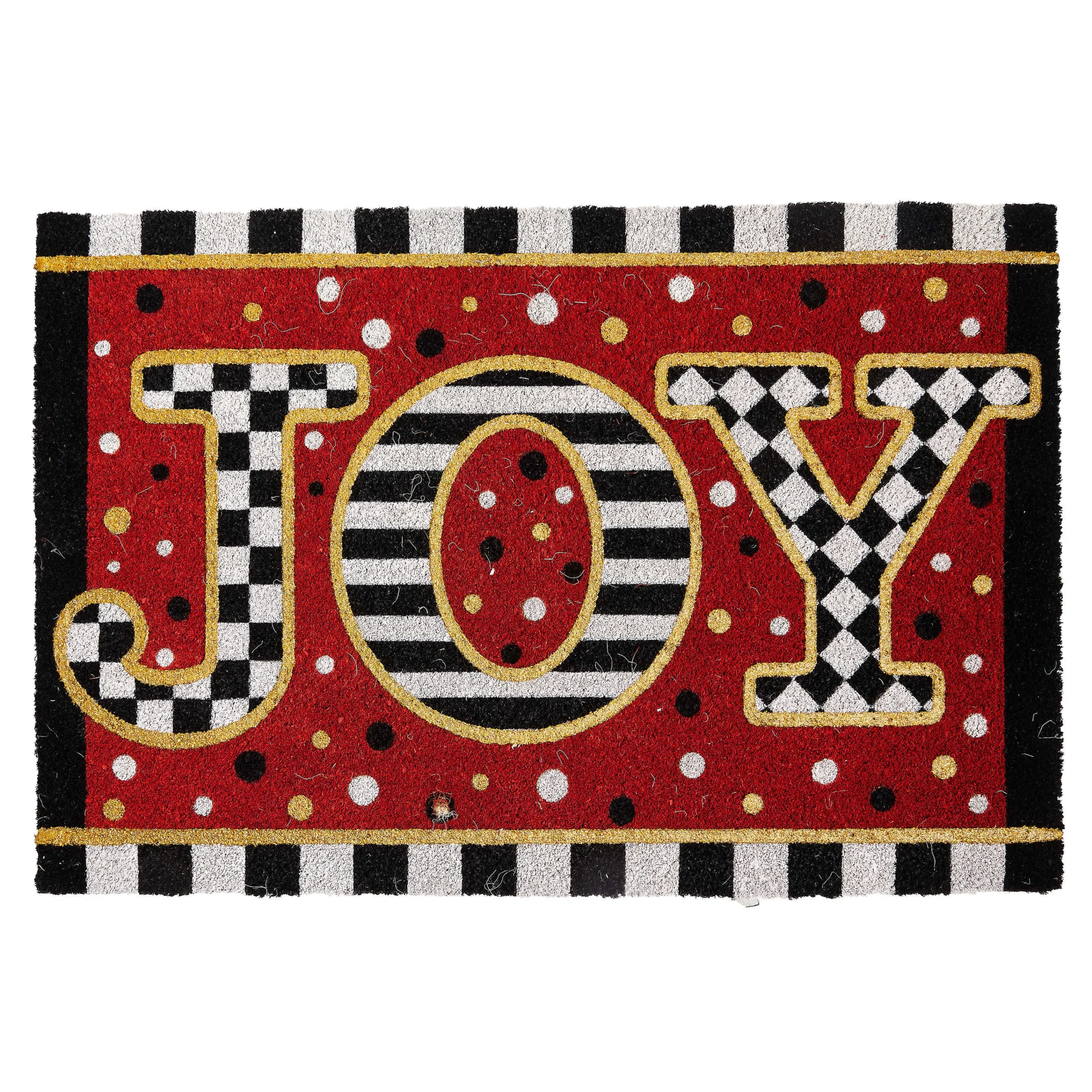 MacKenzie-Childs Holiday|Rugs<Joy Entrance Mat