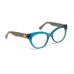 MacKenzie-Childs Accessories<Kitty Readers - Turquoise - x1.5