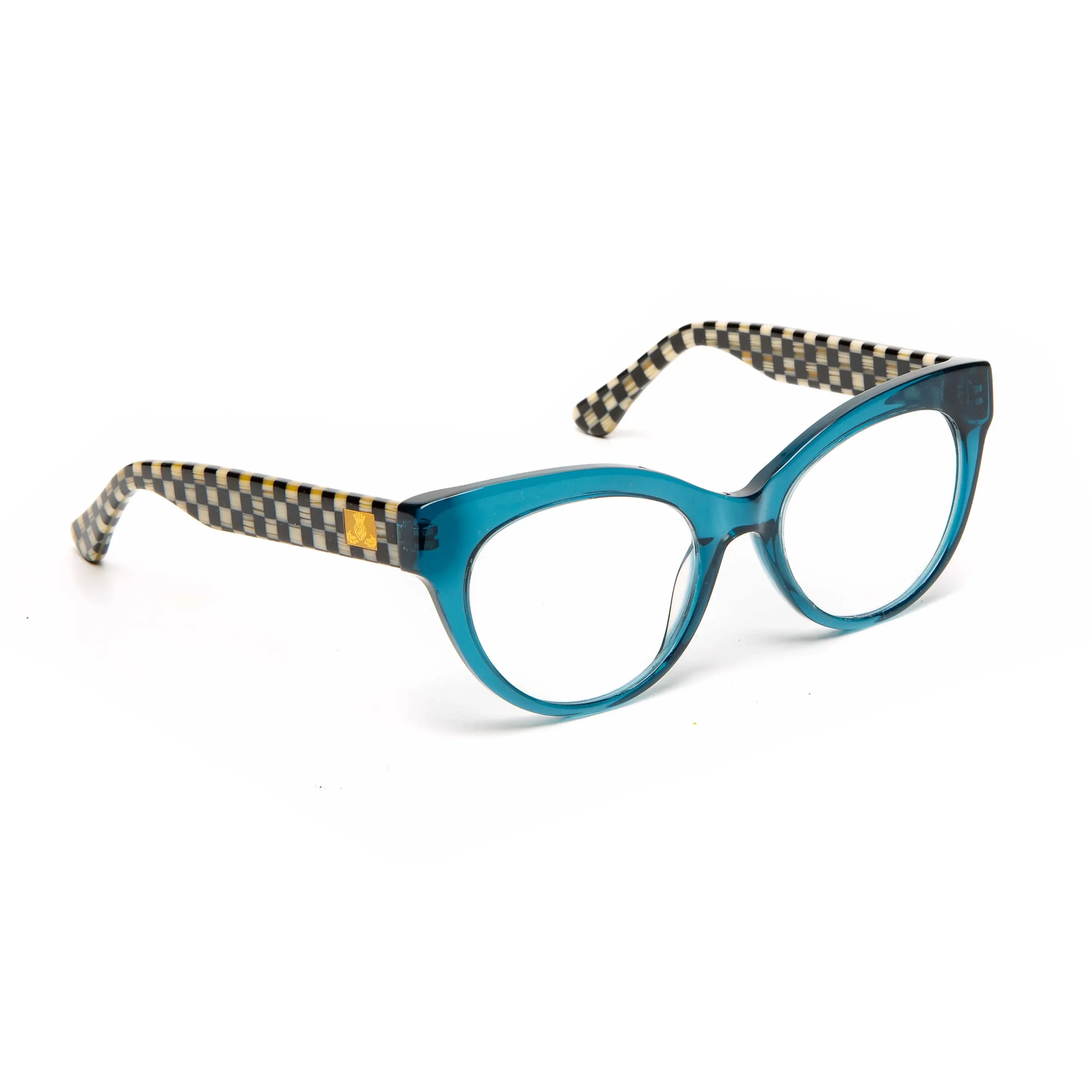 MacKenzie-Childs Accessories<Kitty Readers - Turquoise - x1.5