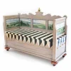 MacKenzie-Childs Storage Furniture|Entryway Furniture<Landscape Blanket Bench
