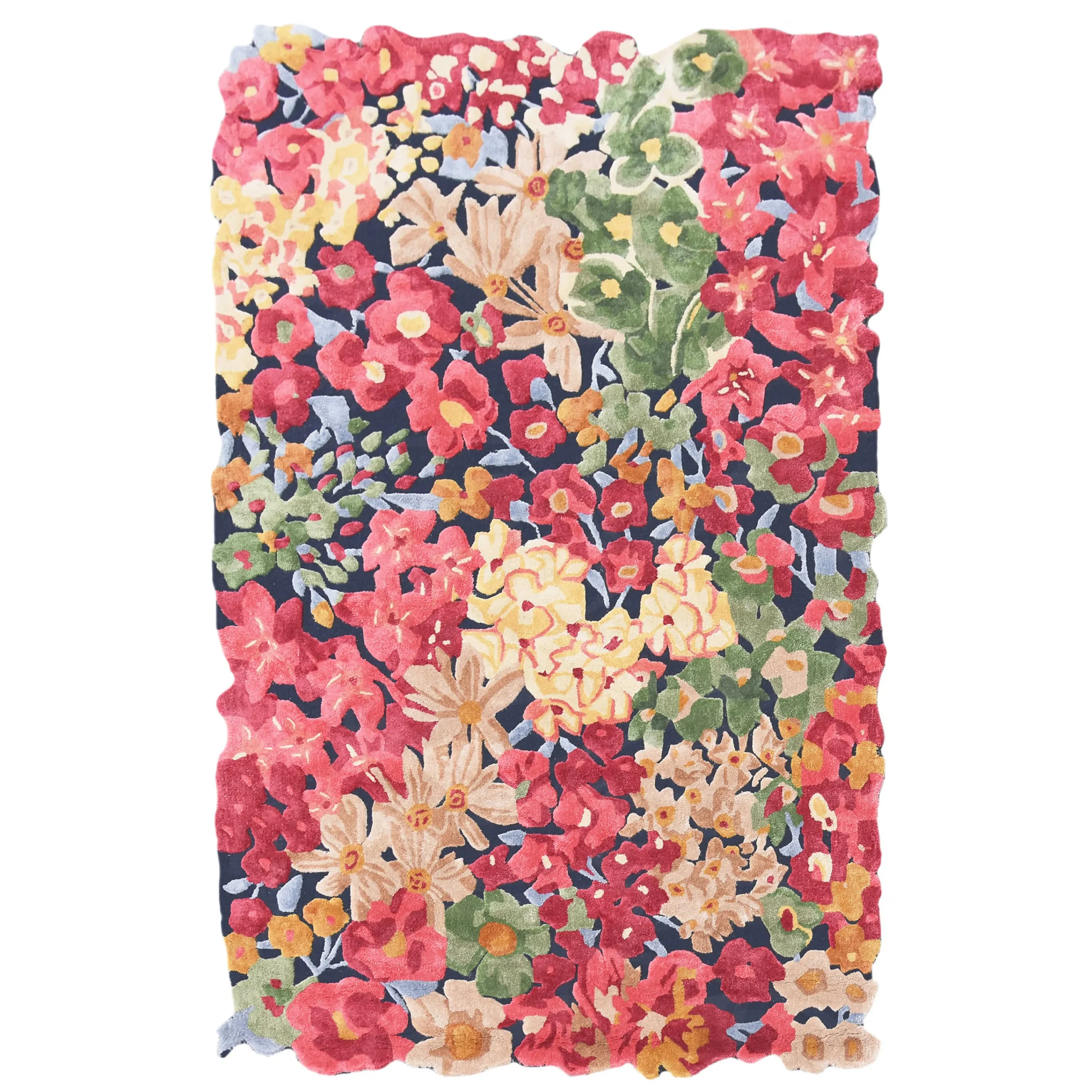 MacKenzie-Childs Rugs<Laura's Flowers 5' x 8' Rug