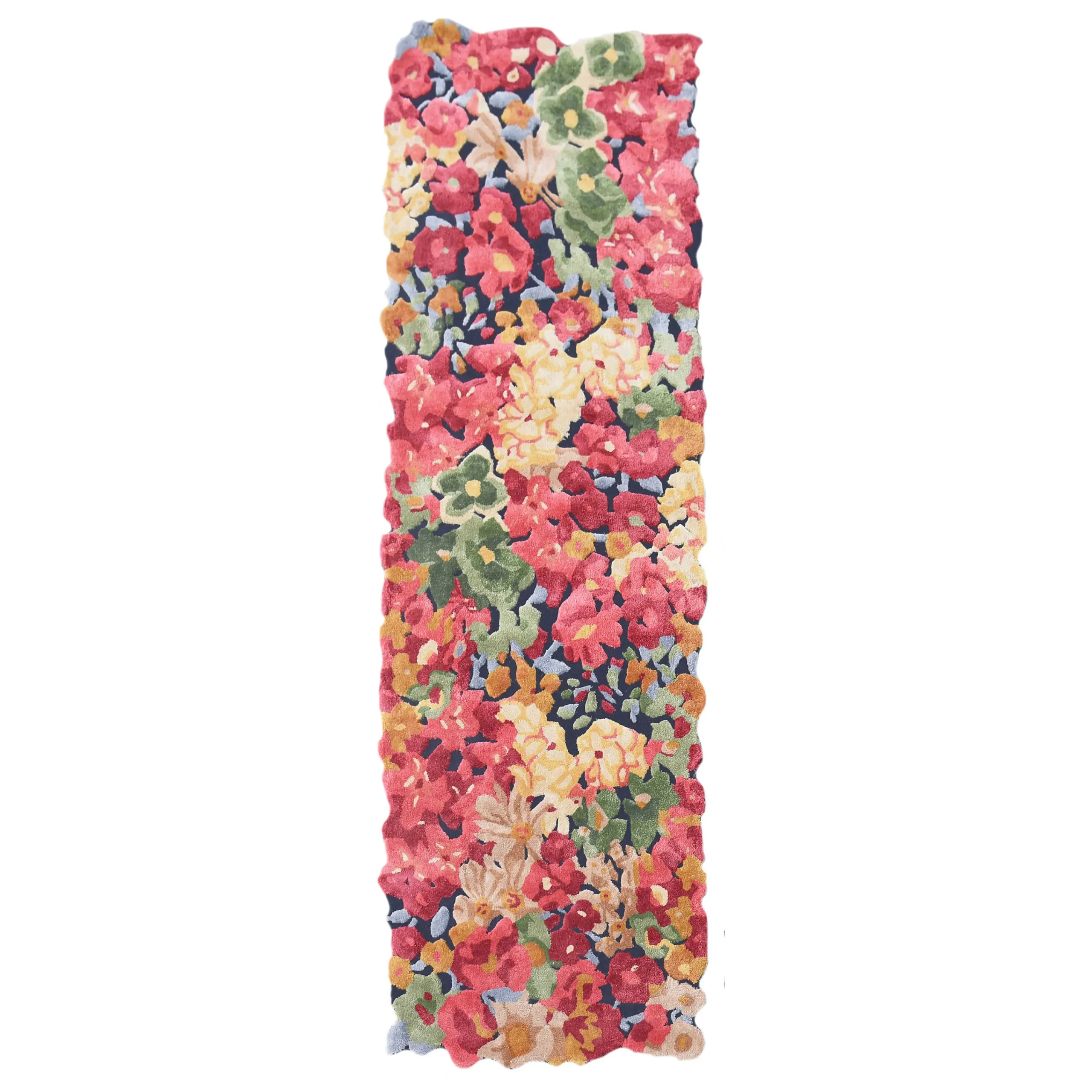 MacKenzie-Childs Rugs<Laura's Flowers 2'6 x 8' Runner