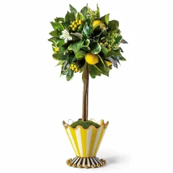 MacKenzie-Childs Spring|Greenery & Florals<Lemon Tabletop Topiary