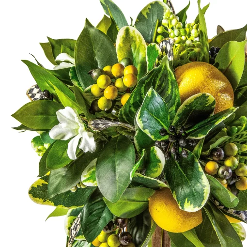 MacKenzie-Childs Spring|Greenery & Florals<Lemon Tabletop Topiary