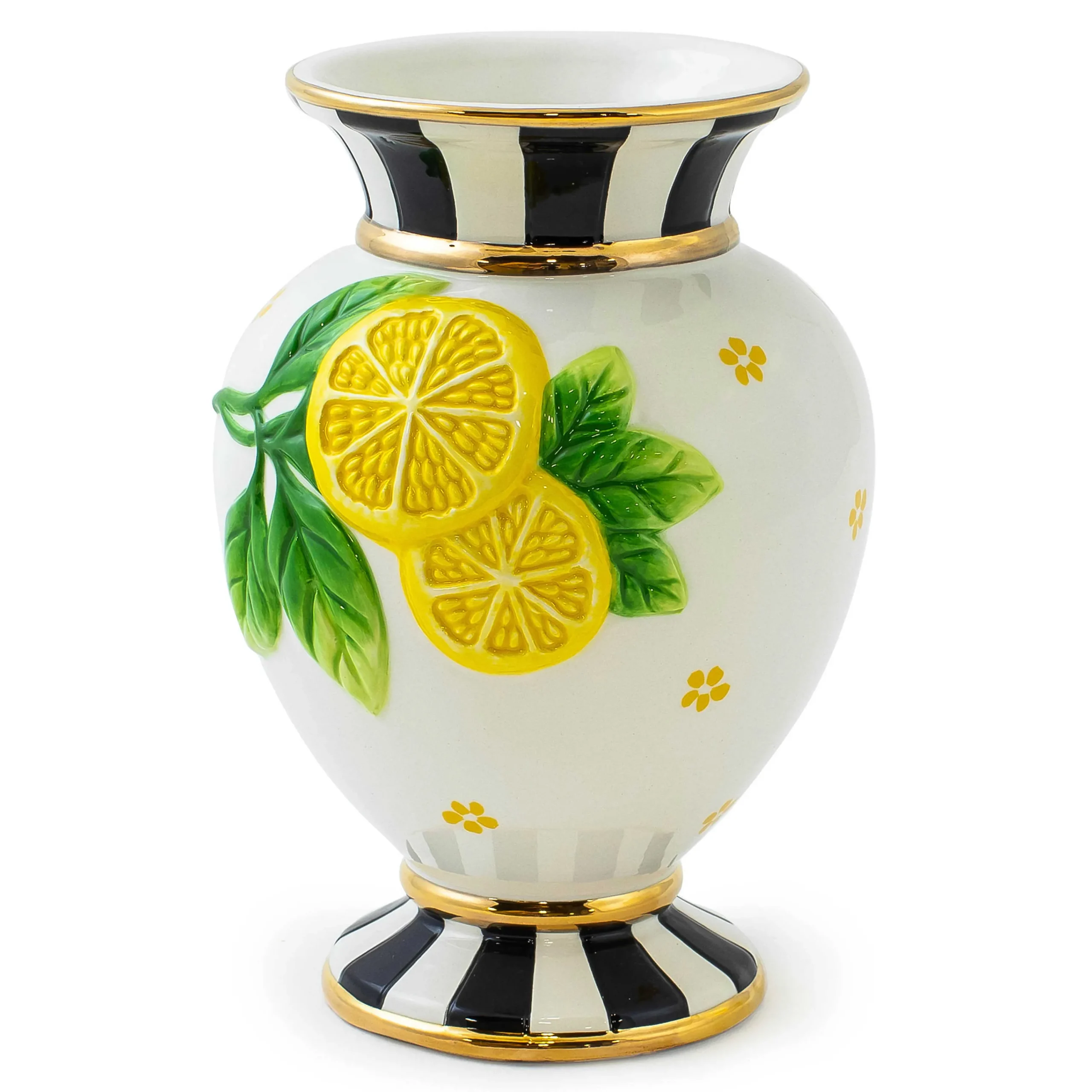 MacKenzie-Childs Spring|Room Accents<Lemon Vase