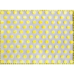 MacKenzie-Childs Rugs<Macro Dot Chartreuse  Rug - 8' x 10'
