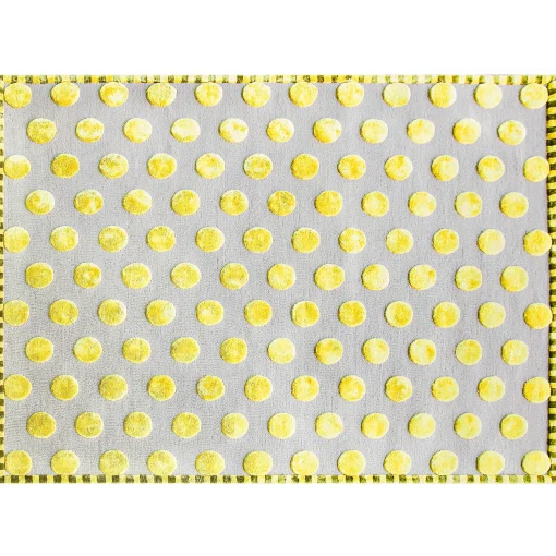 MacKenzie-Childs Rugs<Macro Dot Chartreuse  Rug - 8' x 10'