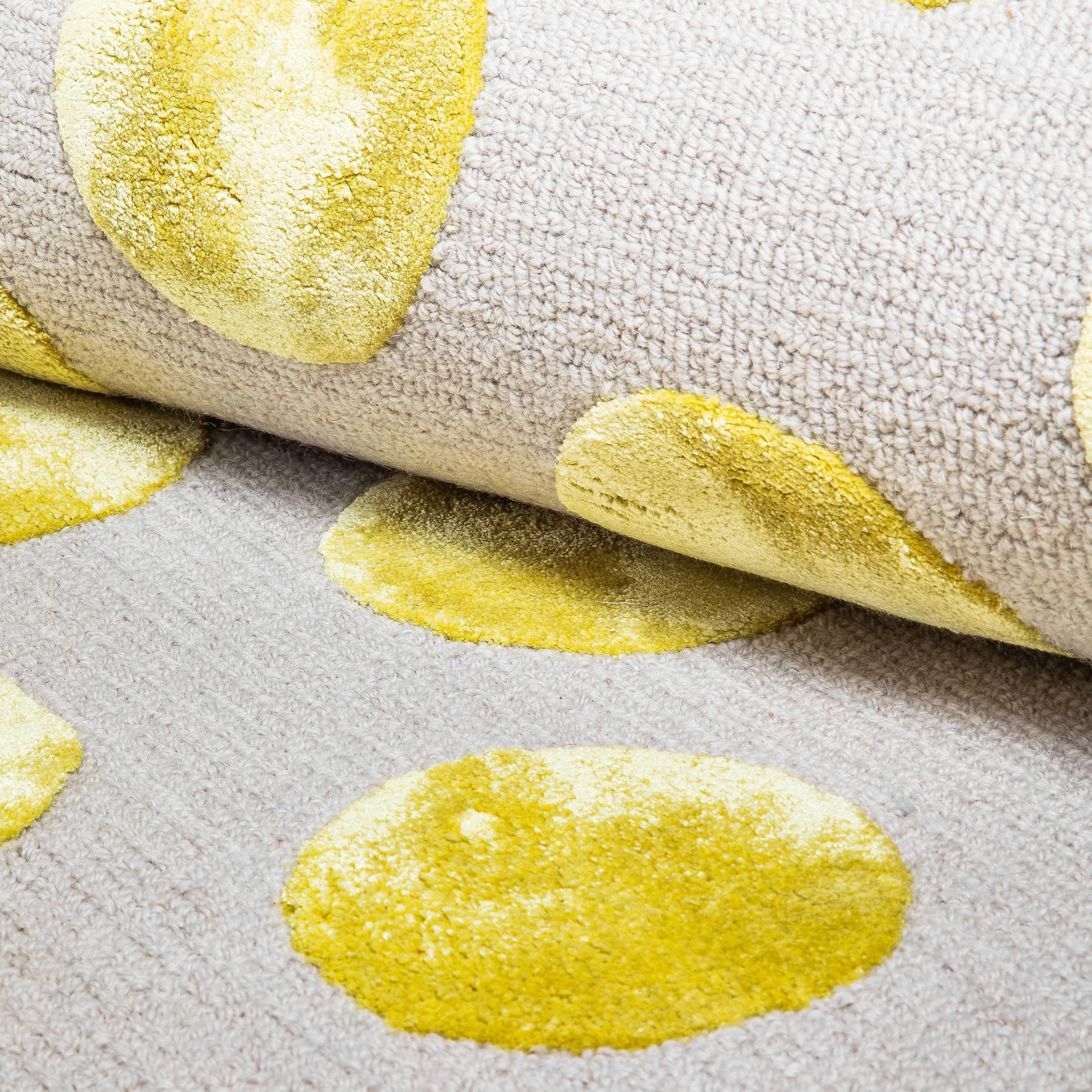 MacKenzie-Childs Rugs<Macro Dot Chartreuse  Rug - 8' x 10'