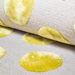 MacKenzie-Childs Rugs<Macro Dot Chartreuse Rug - 2'6 x 8'