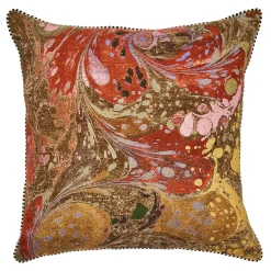 MacKenzie-Childs Pillows, Throws, & Cushions<Marbleized Throw Pillow