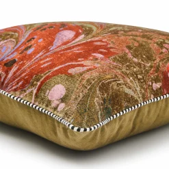 MacKenzie-Childs Pillows, Throws, & Cushions<Marbleized Throw Pillow