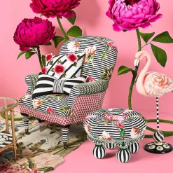 MacKenzie-Childs Pillows, Throws, & Cushions<Marquee Bow Throw Pillow