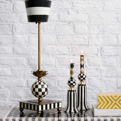 MacKenzie-Childs Candles & Fragrances|Room Accents<Marquee Candle Holders, Set of 2