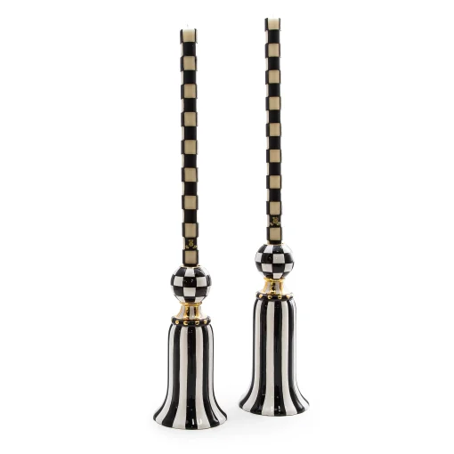 MacKenzie-Childs Candles & Fragrances|Room Accents<Marquee Candle Holders, Set of 2