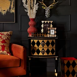 MacKenzie-Childs Storage Furniture<Masquerade Accent Chest